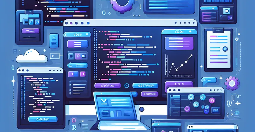 能否用web前端可视化开发工具生成代码？自动化实现