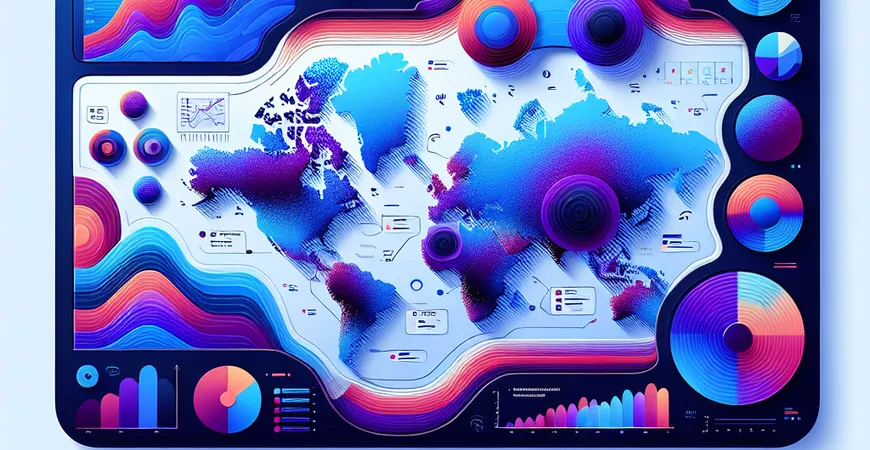 人口可视化地图配色有何技巧？专业设计指南