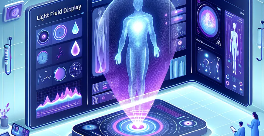 医疗可视化中的光场显示技术？3D全息呈现