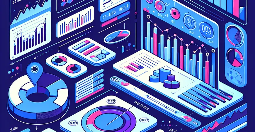 金融行业图表可视化案例？趋势分析系统