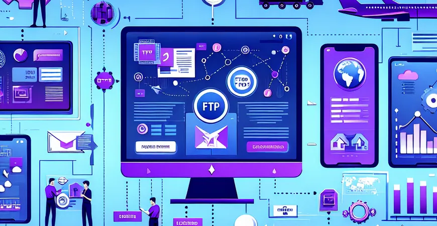 FTP在物流行业如何应用？解决数据流通难题