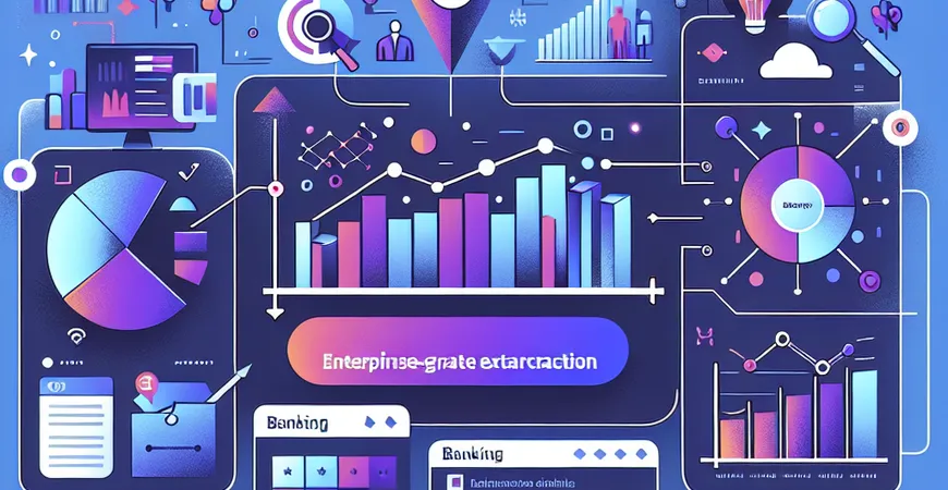 数据抽取在银行业的应用？探讨业务场景。