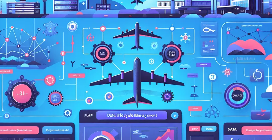数据生命周期管理对航空业有何影响？数据整合提升运营效率