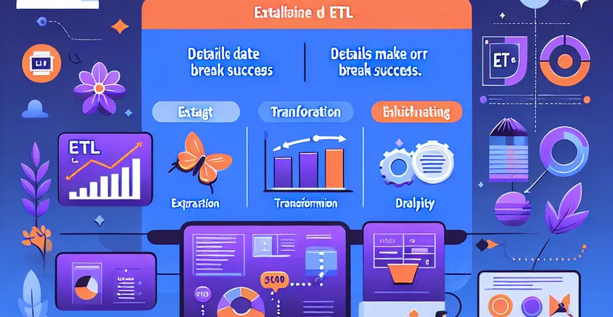 ETL处理如何保障数据质量？细节决定成败