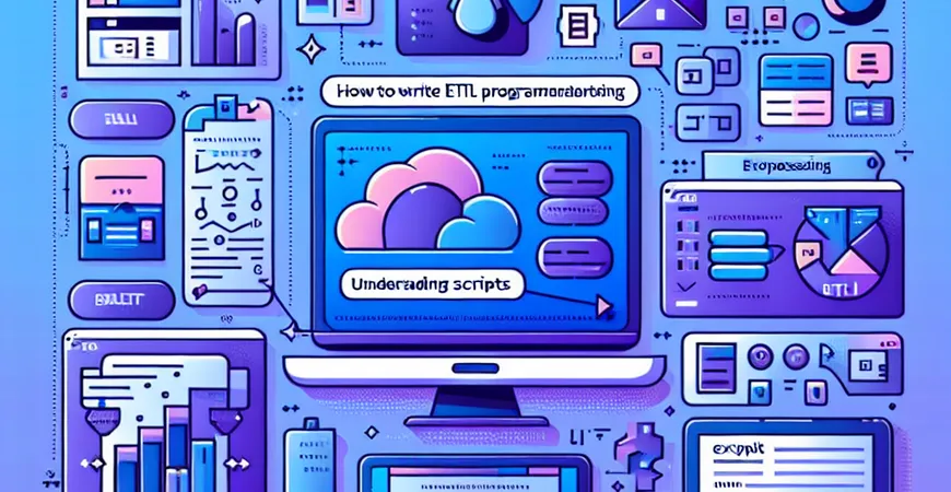 ETL程序如何编写？深入了解数据处理脚本