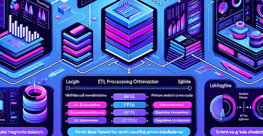 ETL数据整合与处理如何优化？从调度工具到数据库的创新应用
