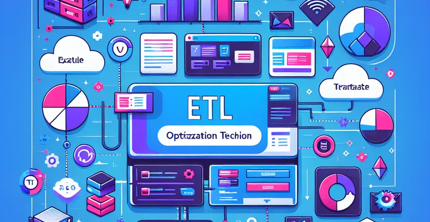 ETL优化有哪些技术？实现高效数据处理。