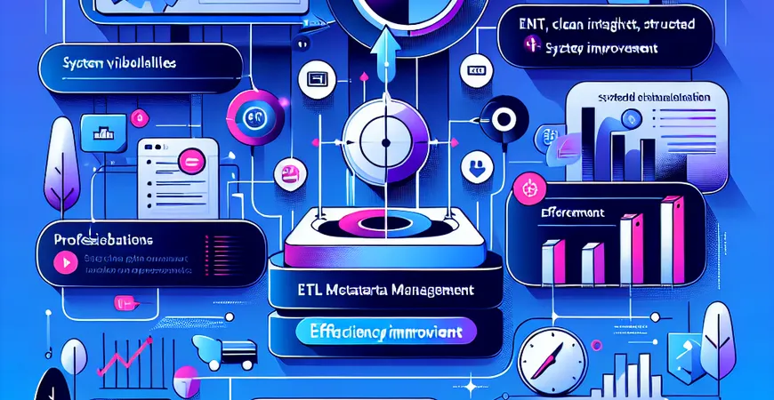ETL元数据管理有何技巧？系统工具提升效率
