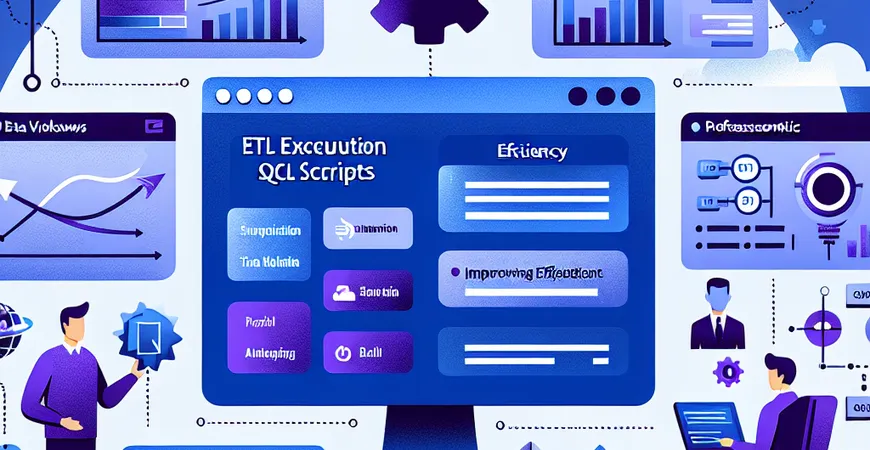 ETL执行SQL脚本有何技巧？提高效率的实用方法