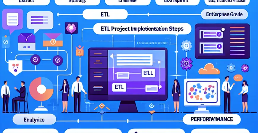 ETL项目的实施步骤是什么？提升ETL性能的方法