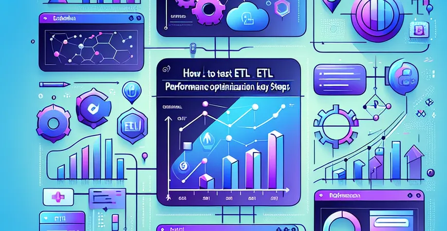ETL工具测试怎么做？揭示性能优化关键步骤