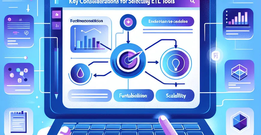 ETL工具选型应该关注什么？重点考量功能与扩展性
