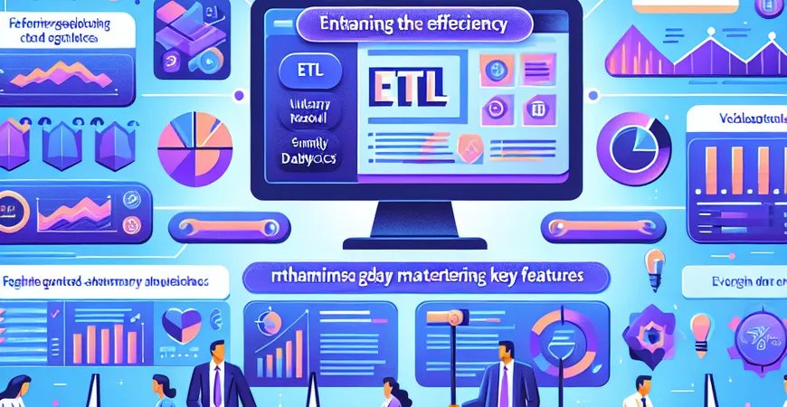 如何提高ETL工具的使用效率？掌握关键功能