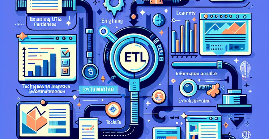 数据质量ETL如何保障？提升信息准确性的技巧