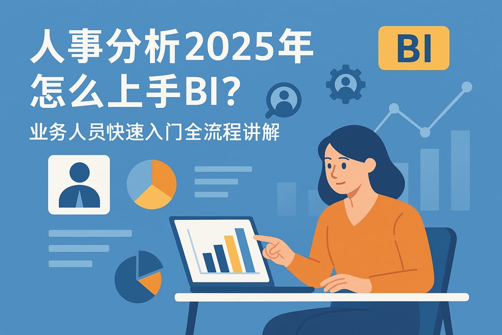 人事分析2025年怎么上手BI？业务人员快速入门全流程讲解