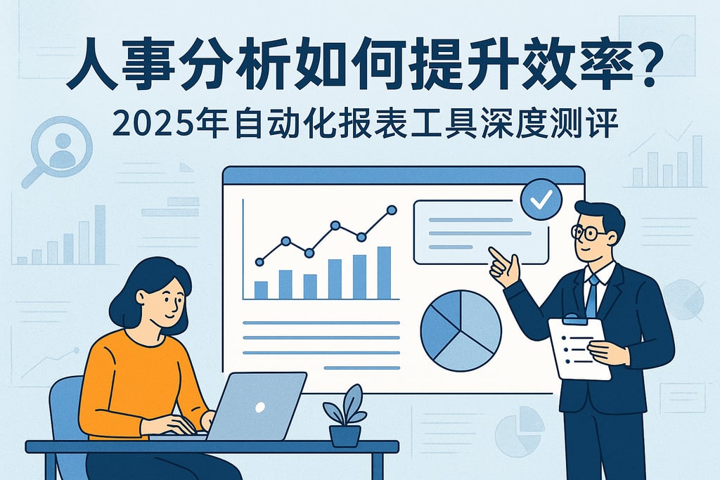 人事分析如何提升效率？2025年自动化报表工具深度测评