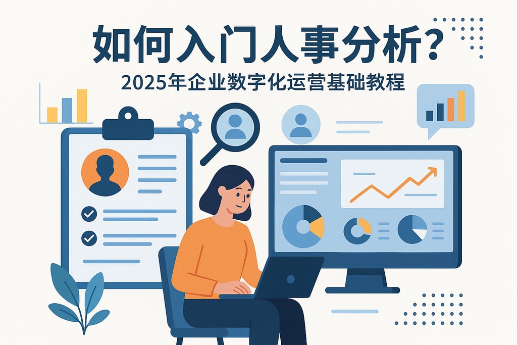 人事分析新手怎么入门？2025年企业数字化运营基础教程