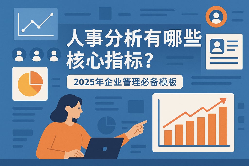 人事分析有哪些核心指标？2025年企业管理必备模板