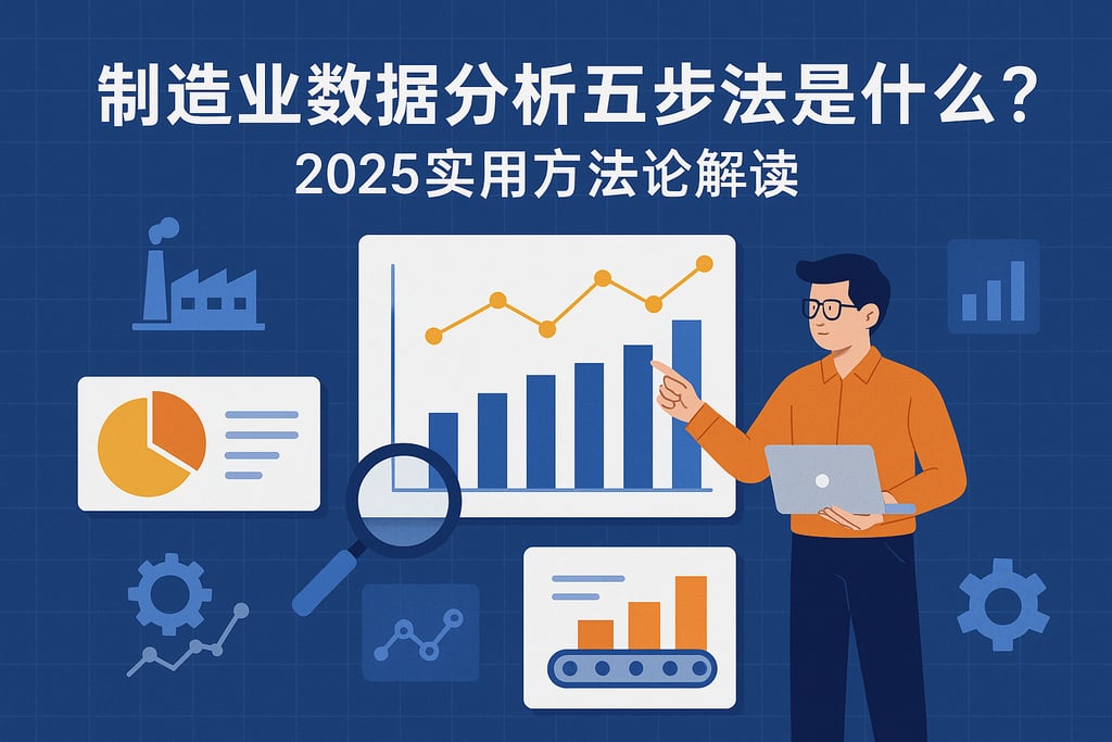 制造业数据分析五步法是什么？2025年实用方法论解读