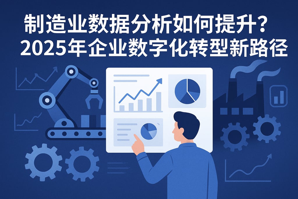 制造业数据分析如何提升？2025年企业数字化转型新路径