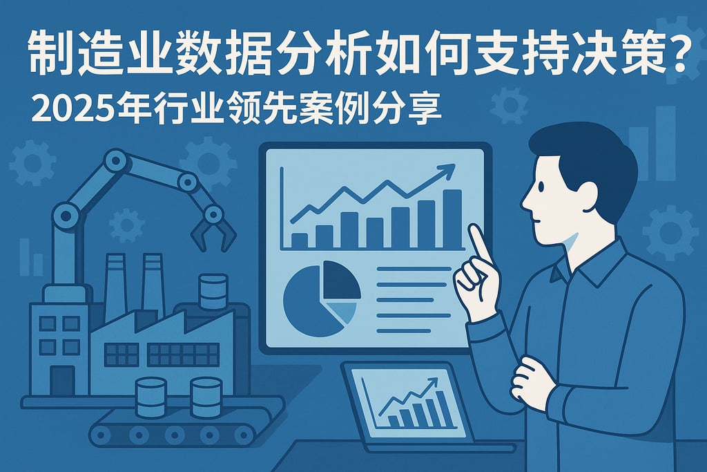 制造业数据分析如何支持决策？2025年行业领先案例分享
