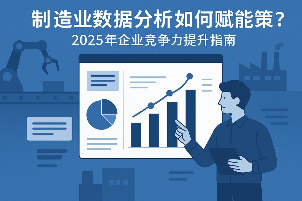 制造业数据分析如何赋能决策？2025年企业竞争力提升指南