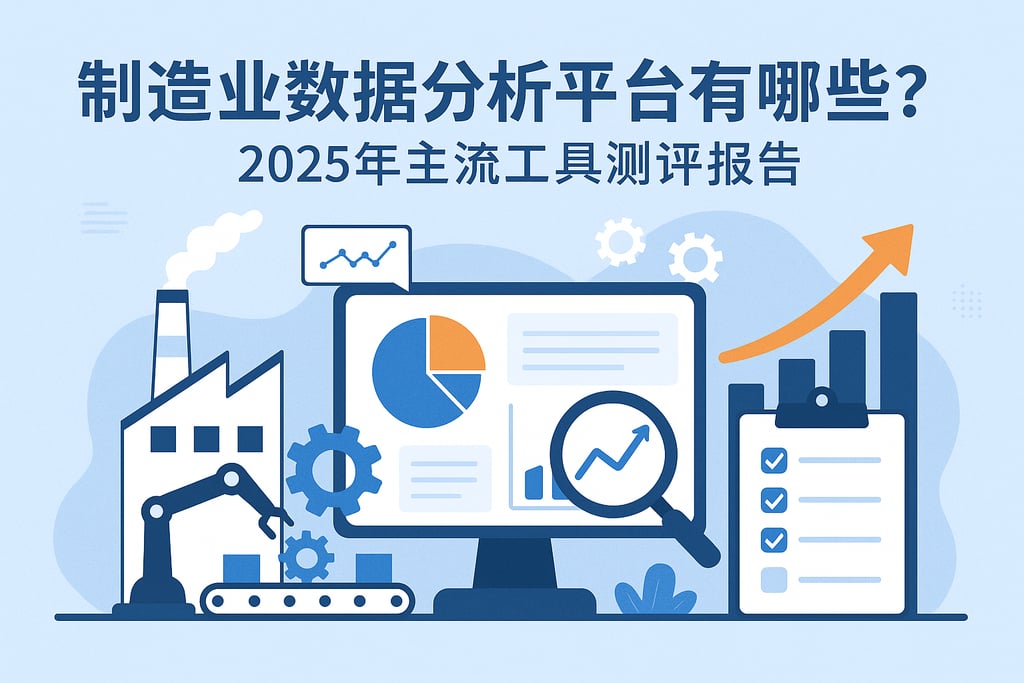 制造业数据分析平台有哪些？2025年主流工具测评报告