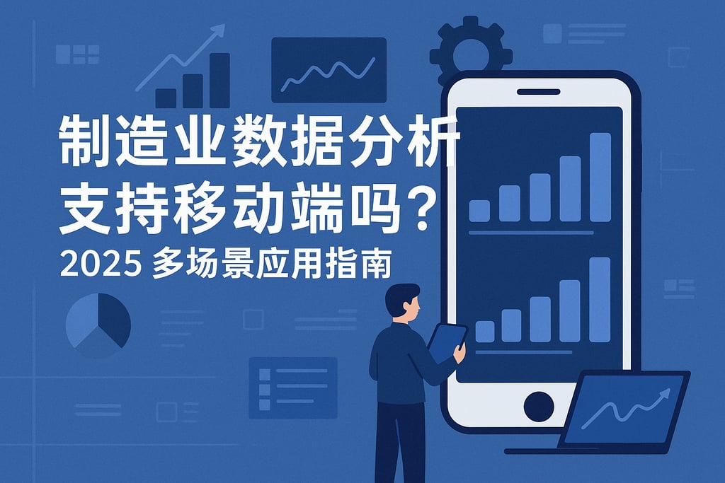 制造业数据分析是否支持移动端？2025年多场景应用指南