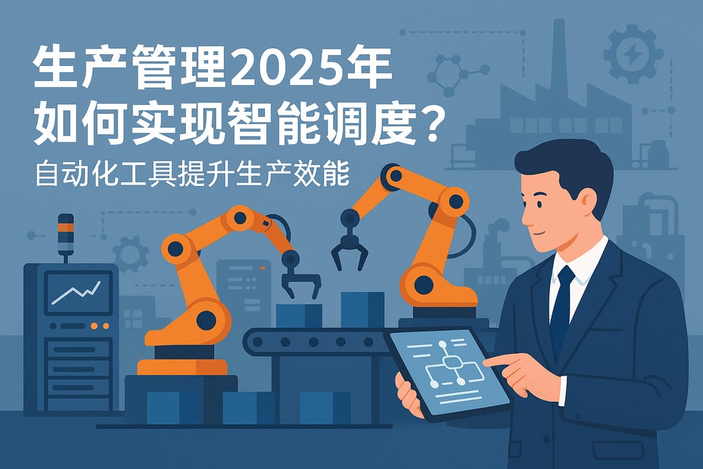 生产管理2025年如何实现智能调度？自动化工具提升生产效能