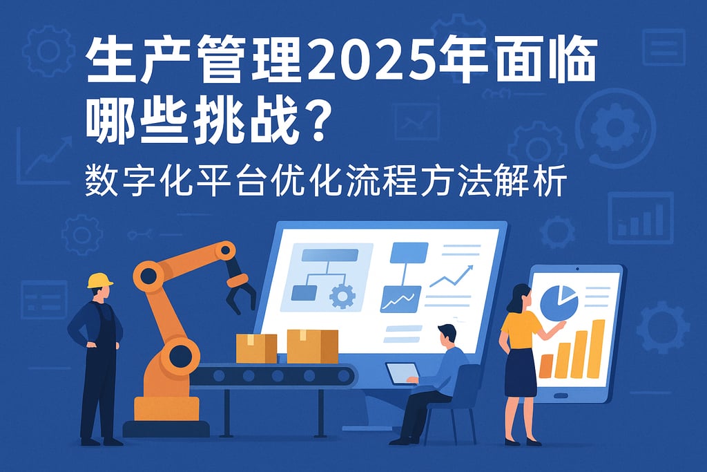 生产管理2025年面临哪些挑战？数字化平台优化流程方法解析