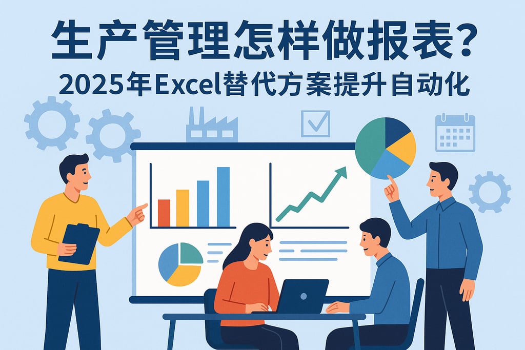 生产管理怎样做报表？2025年Excel替代方案提升自动化