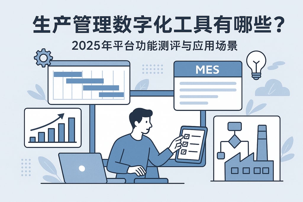 生产管理数字化工具有哪些？2025年平台功能测评与应用场景