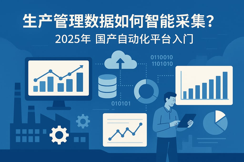 生产管理数据如何智能采集？2025年国产自动化平台入门
