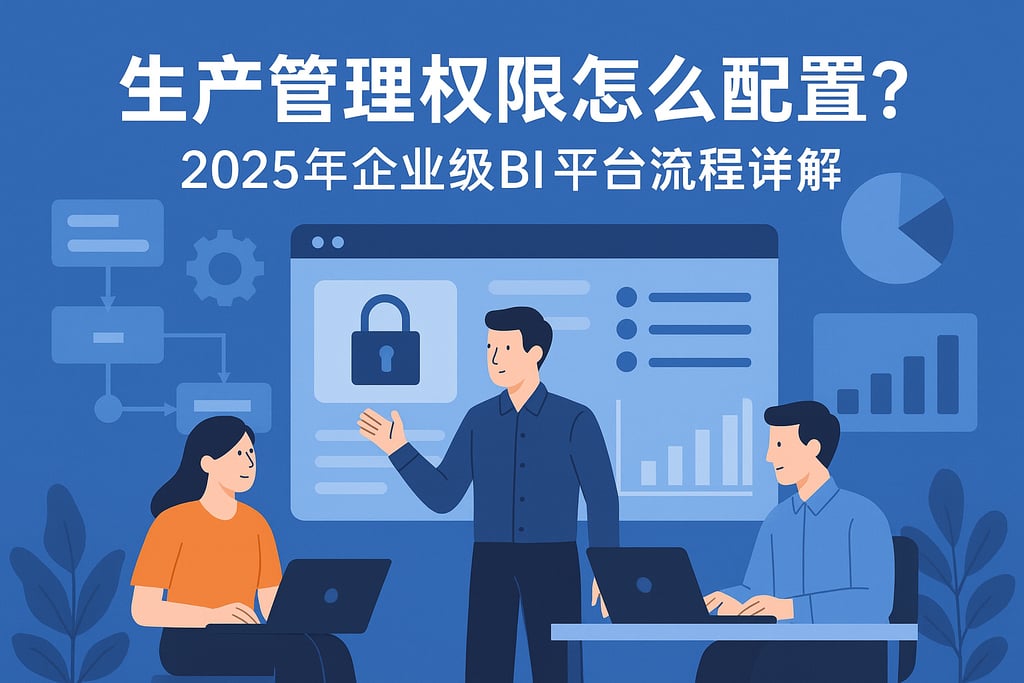 生产管理权限怎么配置？2025年企业级BI平台流程详解