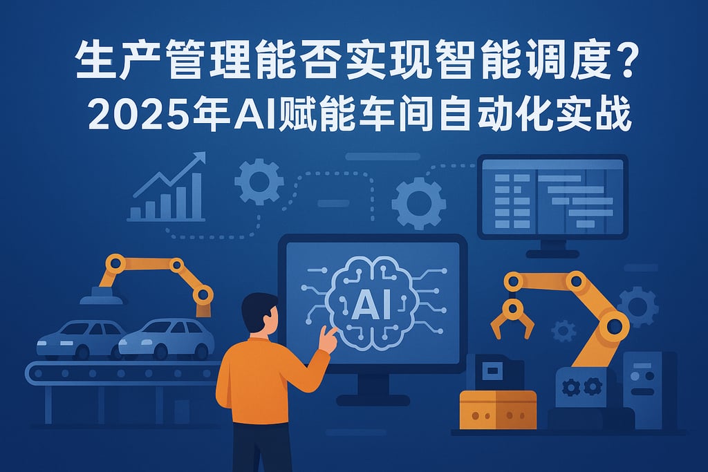 生产管理能否实现智能调度？2025年AI赋能车间自动化实战