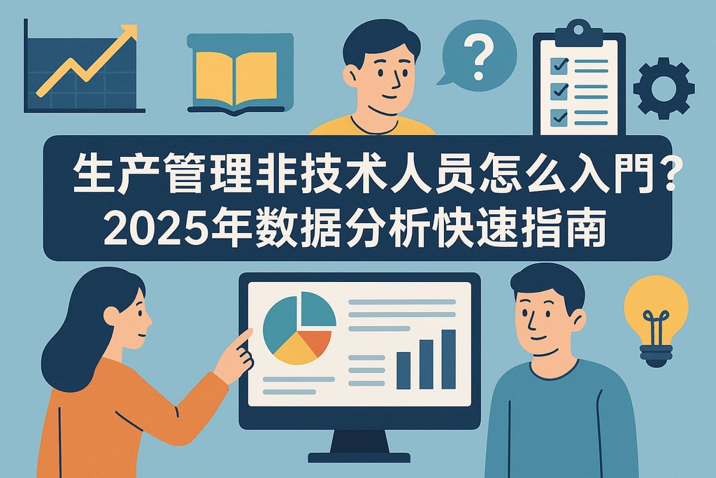 生产管理非技术人员怎么入门？2025年数据分析快速指南