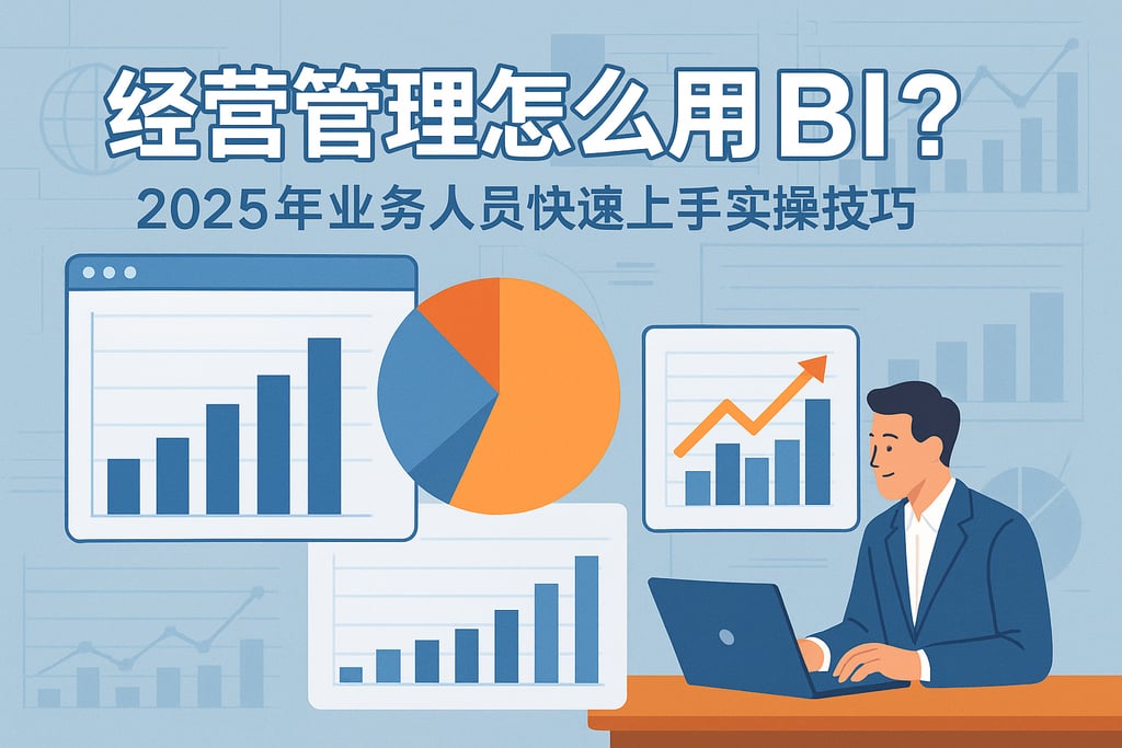 经营管理怎么用BI？2025年业务人员快速上手实操技巧