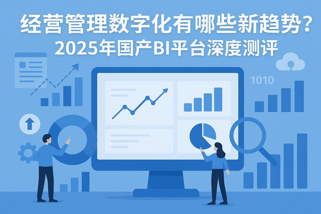 经营管理数字化有哪些新趋势？2025年国产BI平台深度测评