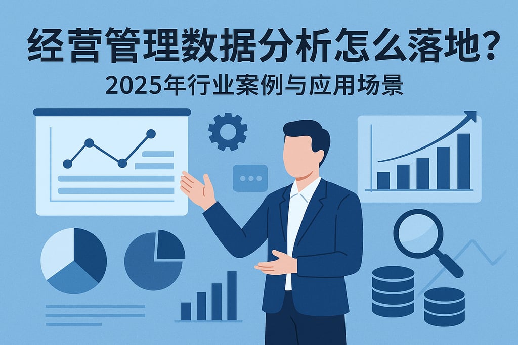 经营管理数据分析怎么落地？2025年行业案例与应用场景
