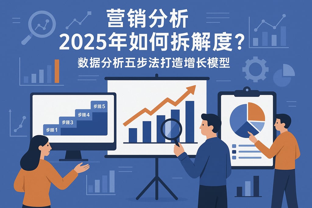 营销分析2025年如何拆解维度？数据分析五步法打造增长模型