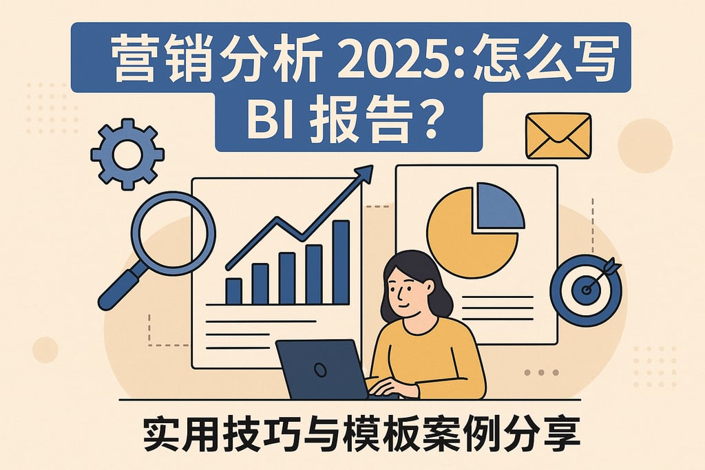 营销分析2025年怎么写BI报告？实用技巧与模板案例分享