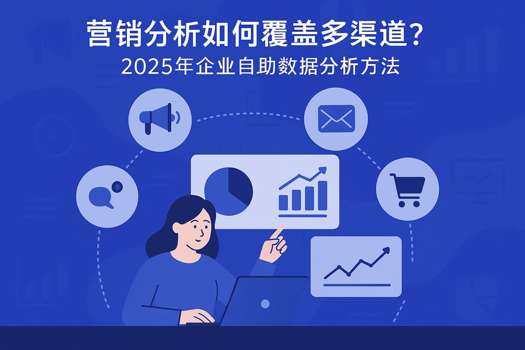 营销分析如何覆盖多渠道？2025年企业自助数据分析方法