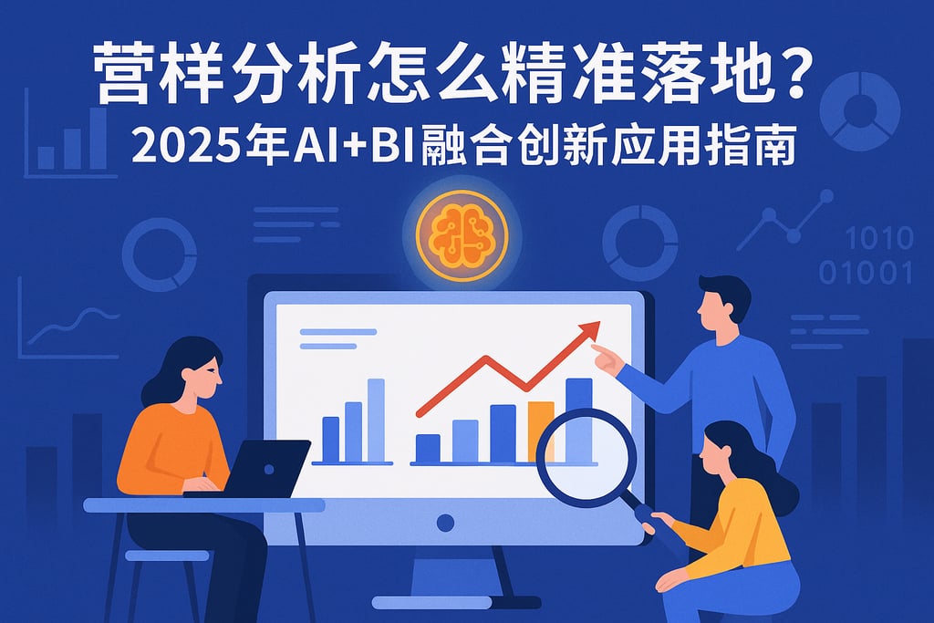 营销分析怎么精准落地？2025年AI+BI融合创新应用指南