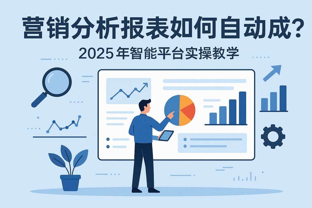 营销分析报表如何自动生成？2025年智能平台实操教学