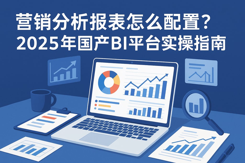 营销分析报表怎么配置？2025年国产BI平台实操指南