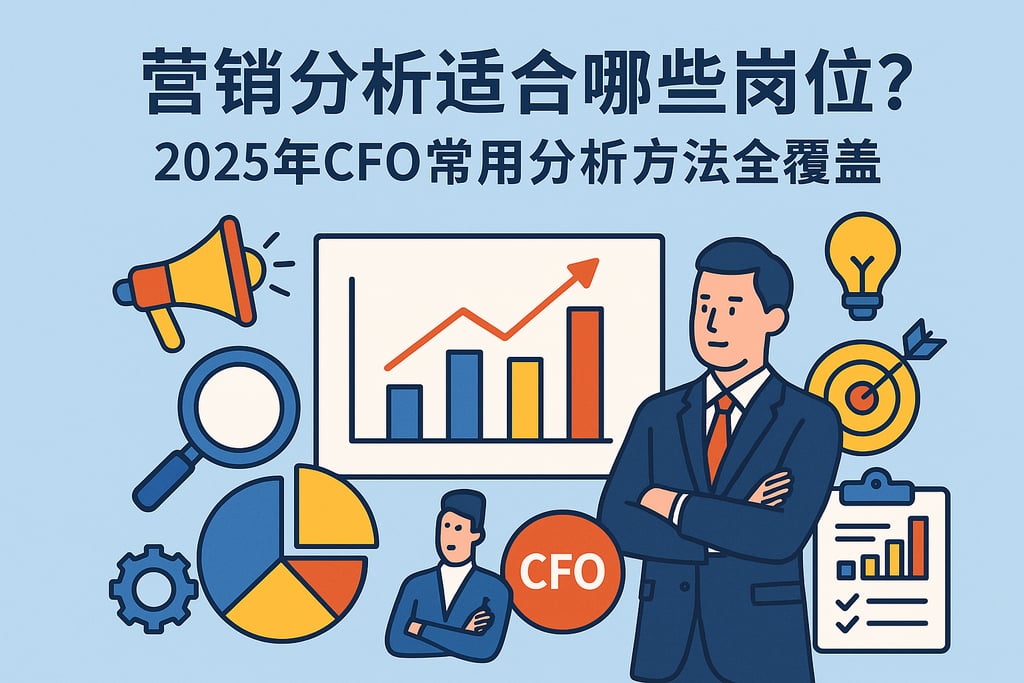 营销分析适合哪些岗位？2025年CFO常用分析方法全覆盖