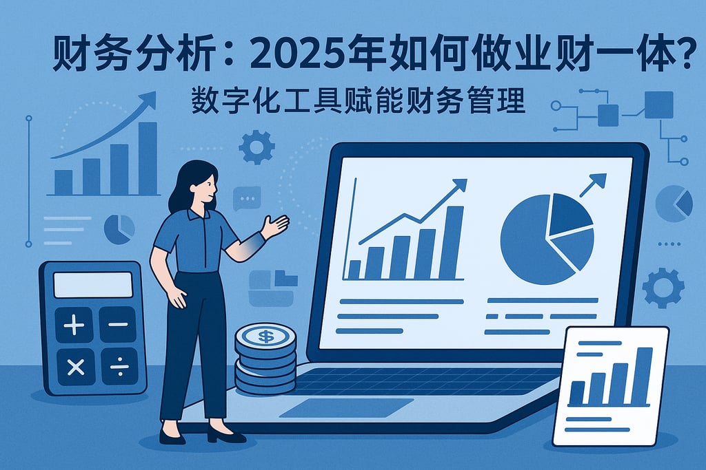 财务分析2025年如何做业财一体？数字化工具赋能财务管理