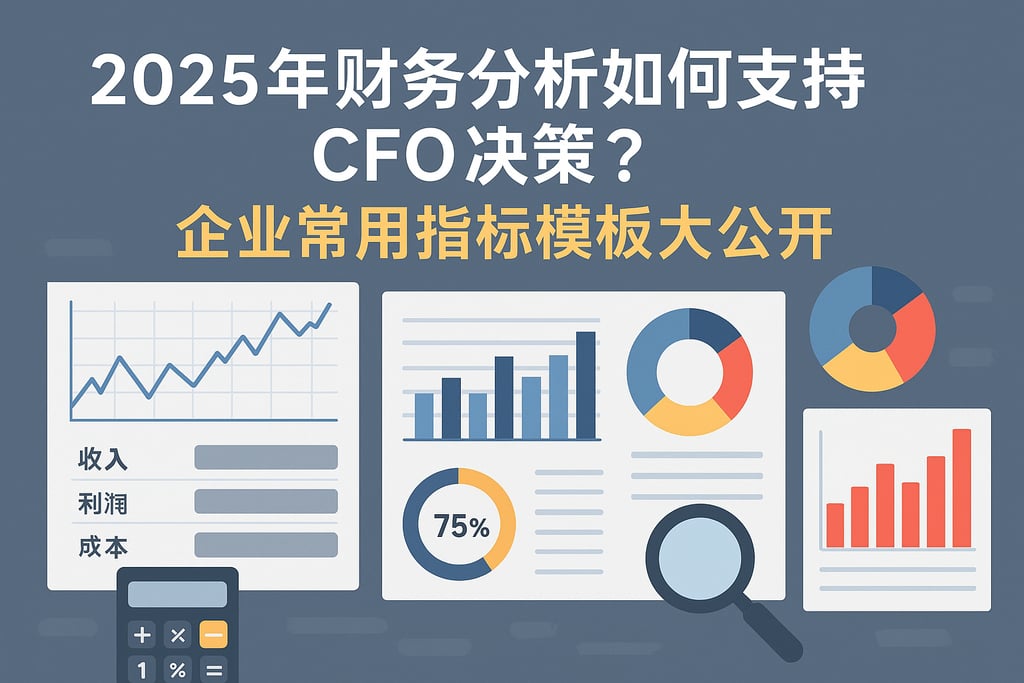 财务分析2025年如何支持CFO决策？企业常用指标模板大公开