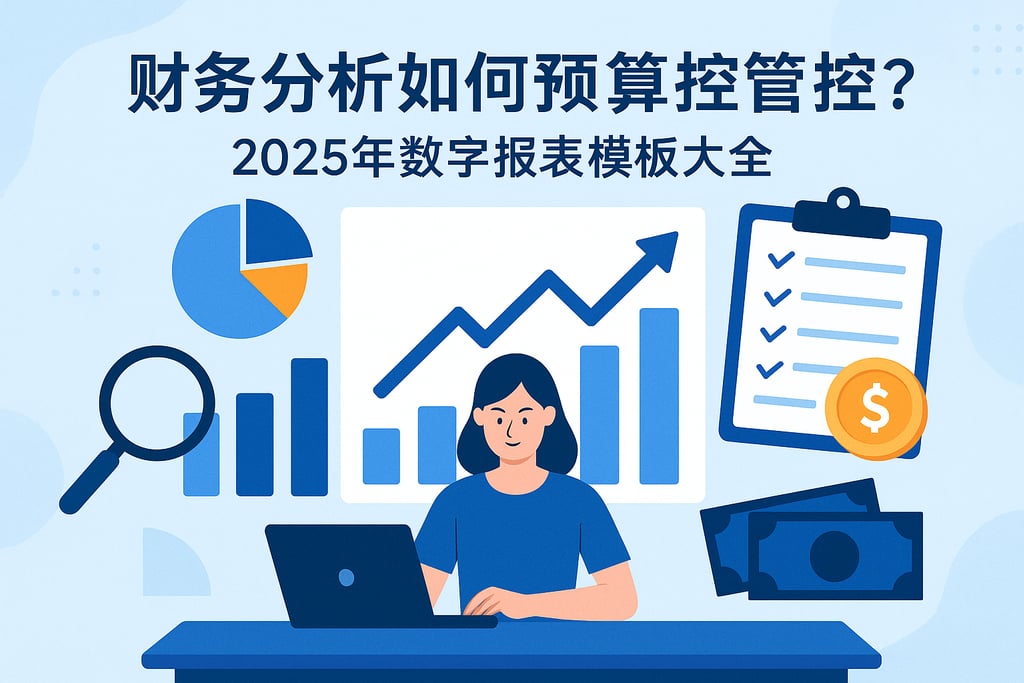 财务分析如何助力预算管控？2025年数字报表模板大全推荐