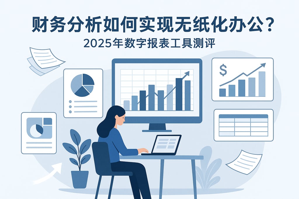 财务分析如何实现无纸化办公？2025年数字报表工具测评